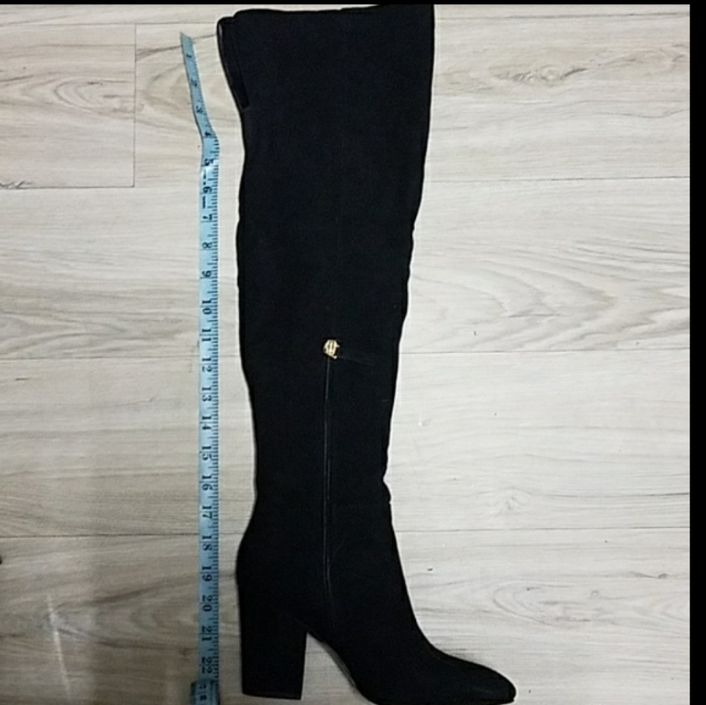 Nine west black over the knee boot - Picture 8 of 8